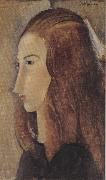 Amedeo Modigliani, Portrait of Jeanne Hebuterne (mk39)